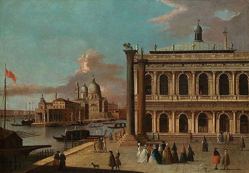 La piazzetta con la libreria di san Marco